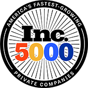 Inc. 5000 Fastest Growing Companies Badge