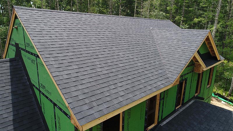 charcoal gray roof replacement