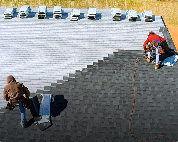 Reroofing service in Warwick, RI